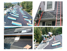 Roofing Installation Pipe Collars