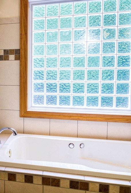 How To Install Glass Block Windows, Pictures Of Glass Block Bathroom Windows