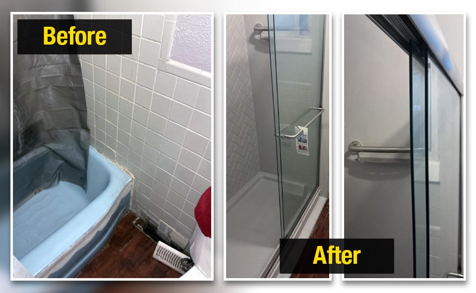 An Avoided Shower To A Bathroom Replacement