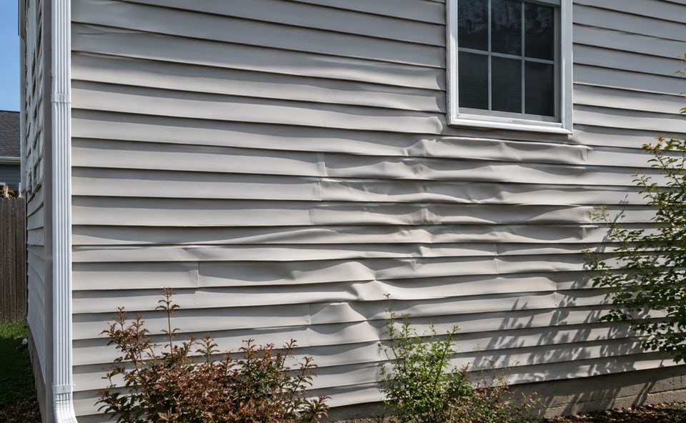What Causes Siding Buckling and Warping During Hot Weather?