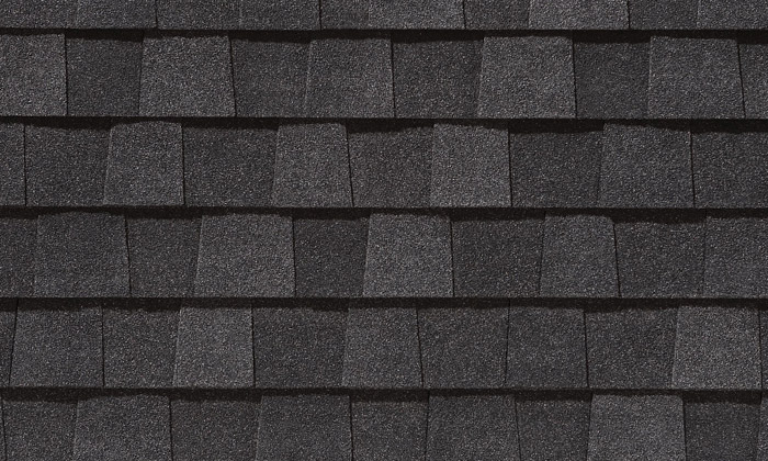 Architectural asphalt shingle roof installed on a Mid-Atlantic home