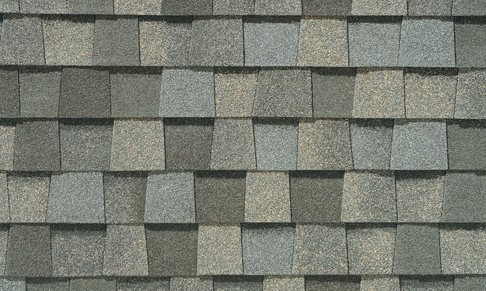 Cool-roof reflective shingles on a Mid-Atlantic home